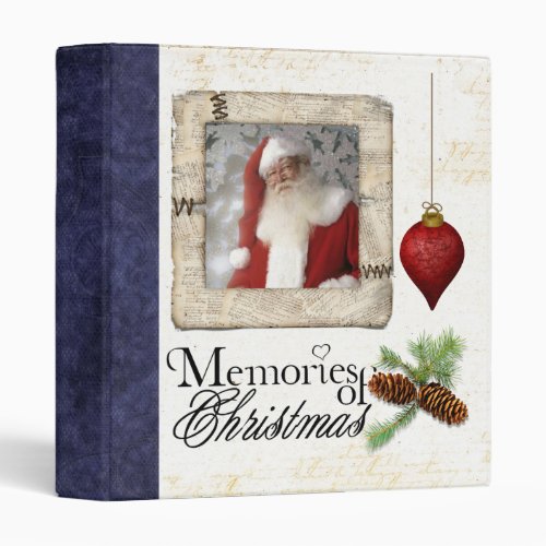 memories of christmas photo album 3 ring binder