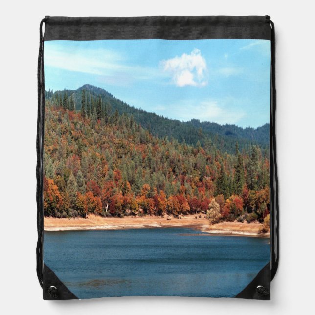 Memories of Ewing Reservoir...... Drawstring Bag (Front)