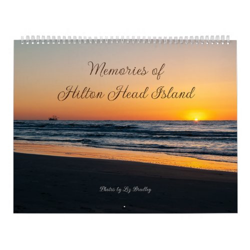 Memories of Hilton Head Island Calendar