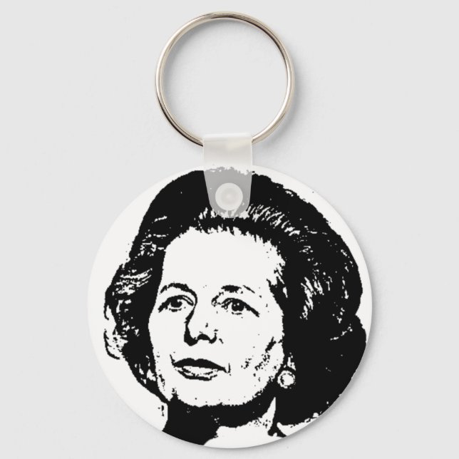 Memories of Margaret Thatcher Keychain (Front)