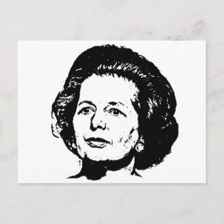 Memories of Margaret Thatcher Postcard