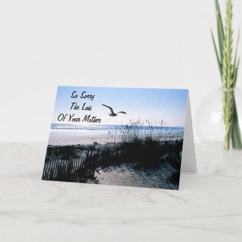 MEMORIES OF MOTHER WARM YOUR HEART SYMPATHY CARD