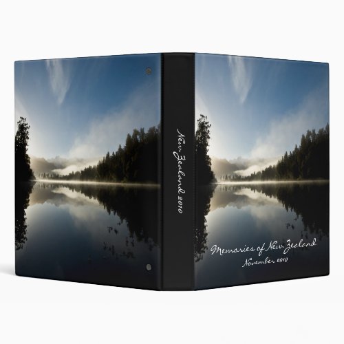 Memories of New Zealand  Photo Book 3 Ring Binder