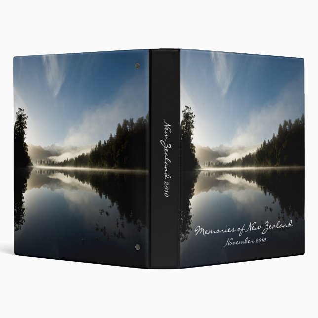 Memories of New Zealand · Photo Book 3 Ring Binder (Background)