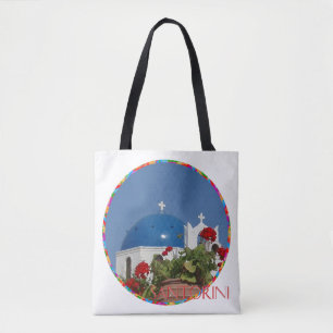 Memories of Santorini Tote Bag
