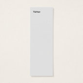 Memories of the Seafront bookmark (Back)