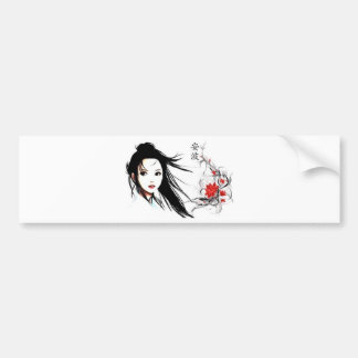 Memories of to Geisha Bumper Sticker