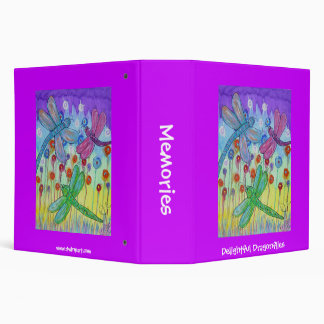 Memories Photo Album - delightful dragonflies Binder