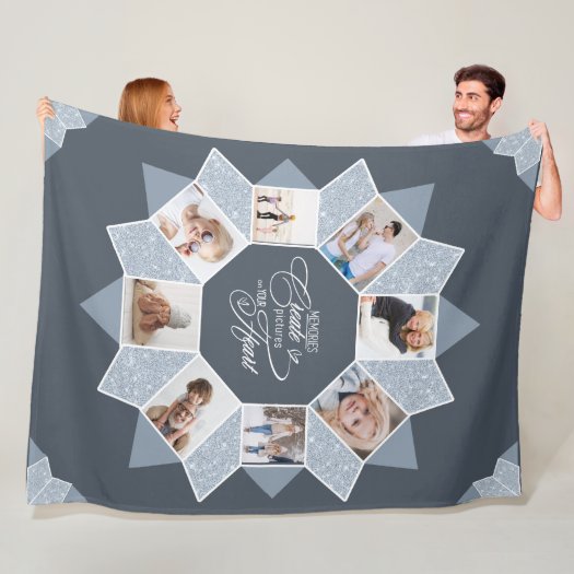 Memories Photo Collage Blue ID1016