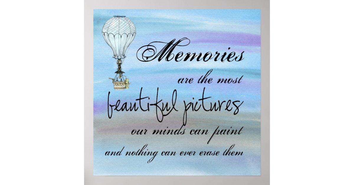 Memories Poster | Zazzle