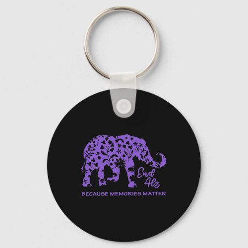 Memories Problem Heimer Brain Awareness  Keychain