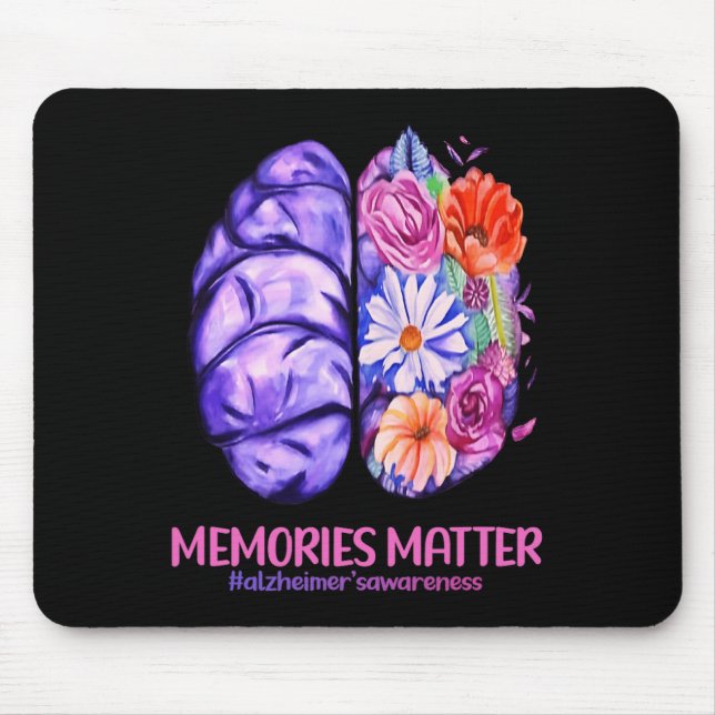 Memories Problem Heimerheimer Purple Heimerheimer' Mouse Pad (Front)