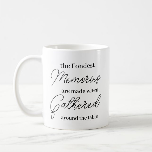 Memories to Remember Coffee Mug (Left)