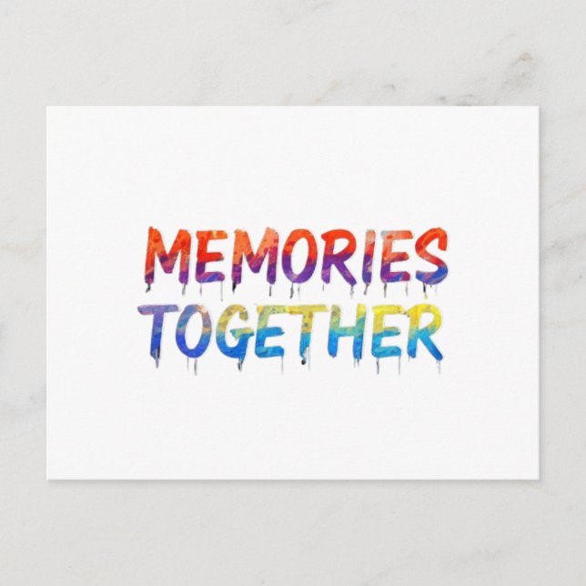 Memories Together Postcard (Front)