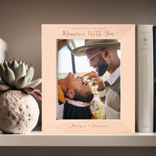 Memories With You | Personalized Couples Engraved Frames (Creator Uploaded)
