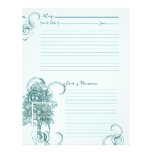 Memory And Recipe Page at Zazzle