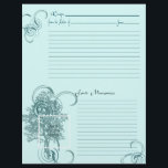 Memory and Recipe Page<br><div class="desc">Collect recipes and pass them down for generations to come.  Add a photo and fond memories of the person who shared the recipe.  Create a keepsake that families can cherish always.</div>