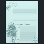 Memory and Recipe Page<br><div class="desc">Collect recipes and pass them down for generations to come. Add a photo and fond memories of the person who shared the recipe. Create a keepsake that families can cherish always.</div>