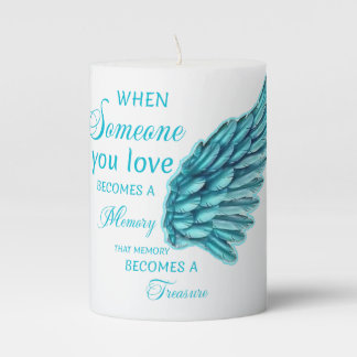 Memory becomes Treasure   Pillar Candle