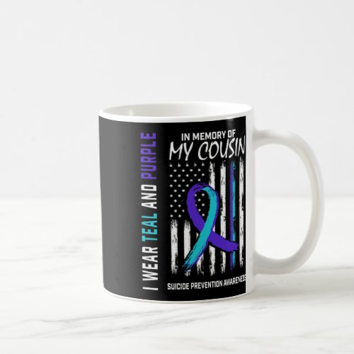 Memory Cousin Suicide Awareness Prevention America Coffee Mug