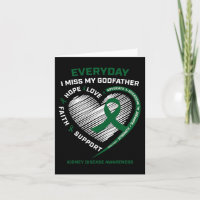 Memory Gifts Women Godfather Kidney Disease Awaren