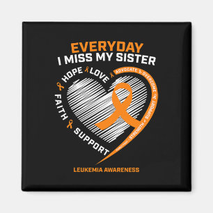 Memory In Remembrance Of My Sister Leukemia Awaren Magnet