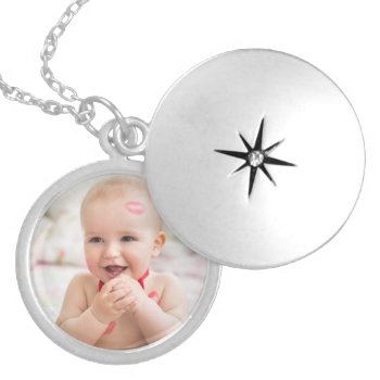 Memory Keeper Personalized Photo Locket Necklace by DP_Holidays at Zazzle