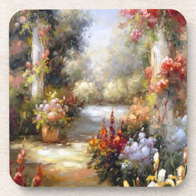 Memory Lane I Beverage Coaster (Front)