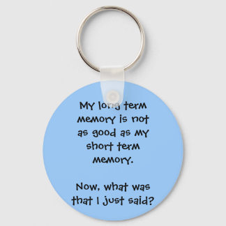 Memory Lapse Keychain