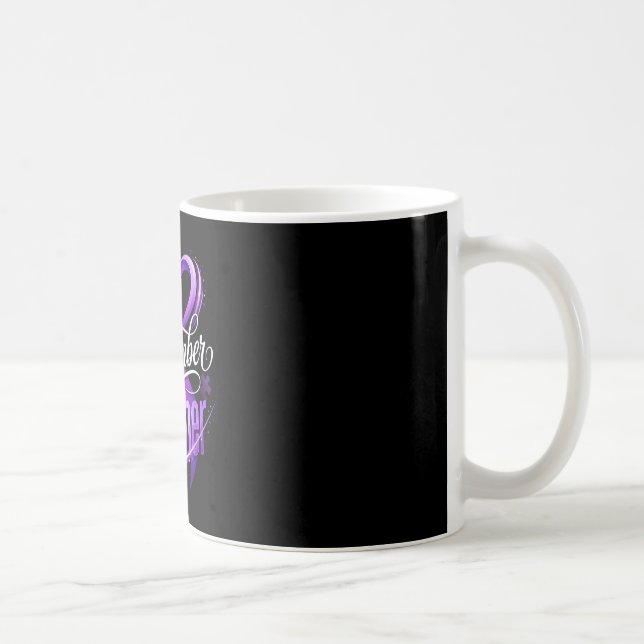 Memory loss alzheimer awareness month remember coffee mug (Right)