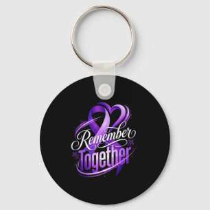 Memory loss alzheimer awareness month remember keychain