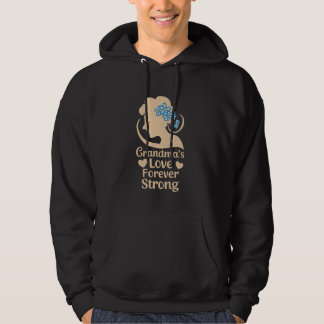 Memory Loss Caregivers Fundraising Purple Ribbon A Hoodie