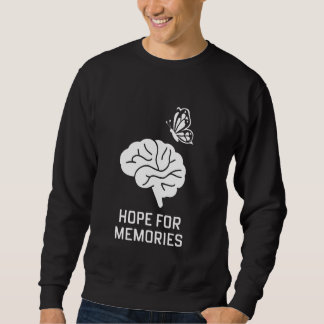 Memory Loss Caregivers Fundraising Purple Ribbon A Sweatshirt