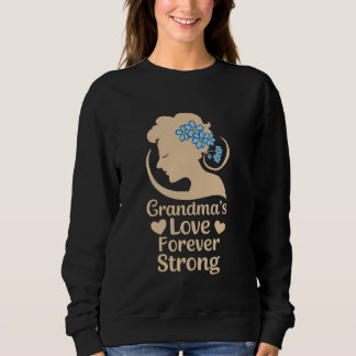 Memory Loss Caregivers Fundraising Purple Ribbon A Sweatshirt