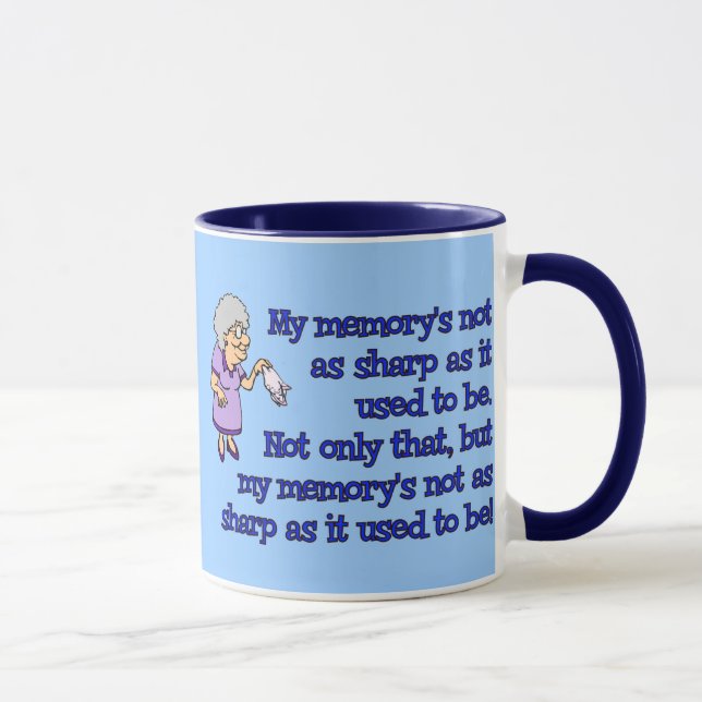 Memory Loss Female Mug (Right)