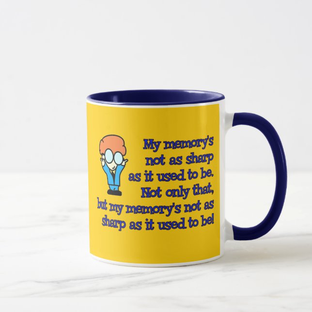 Memory Loss Geek Mug (Right)