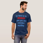 Memory Loss Humor Dark T-Shirt (Front Full)