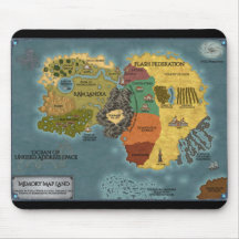 Memory Map Land Mousepad