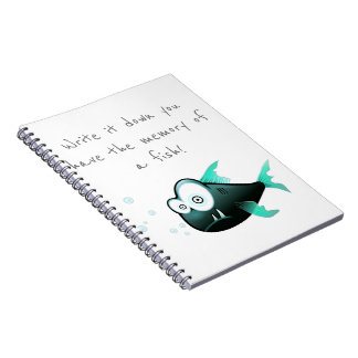 memory of a fish notebook