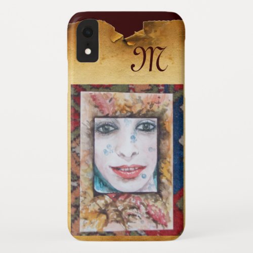 MEMORY OF AUTUMN WITH LEAVES AND DROPS OF WATER iPhone XR CASE