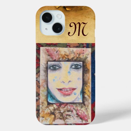 MEMORY OF AUTUMN WITH LEAVES AND DROPS OF WATER iPhone 15 CASE