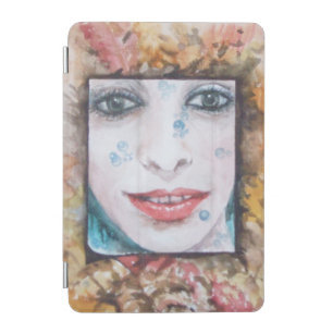 MEMORY OF AUTUMN WITH LEAVES AND DROPS OF WATER iPad MINI COVER
