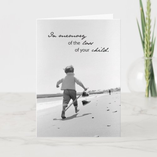 Memory of Child Loss Card