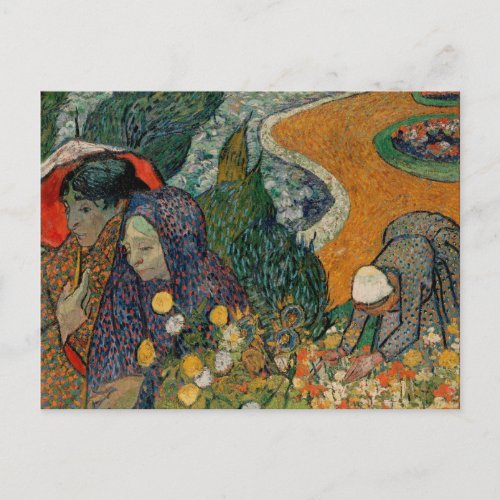 Memory of Garden at Etten Van Gogh Fine Art Postcard