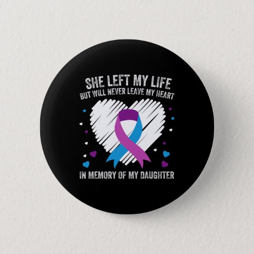 Memory Of My Loving Daughter Suicide Prevention Aw Button