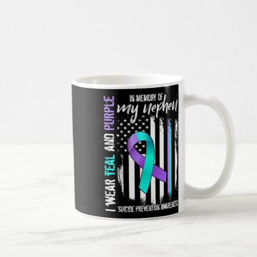 Memory Of My Nephew Suicide Awareness Prevention F Coffee Mug