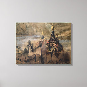 Memory of Spain, 1850 Canvas Print