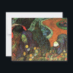 Memory of the Garden at Etten by Vincent van Gogh<br><div class="desc">Memory of the Garden at Etten by Vincent van Gogh is a vintage fine art post impressionism daily life portrait painting featuring women picking flowers in the gardens. This painting is a depiction of a recollection of Vincent van Gogh's mother and his sister walking through a garden in his boyhood...</div>