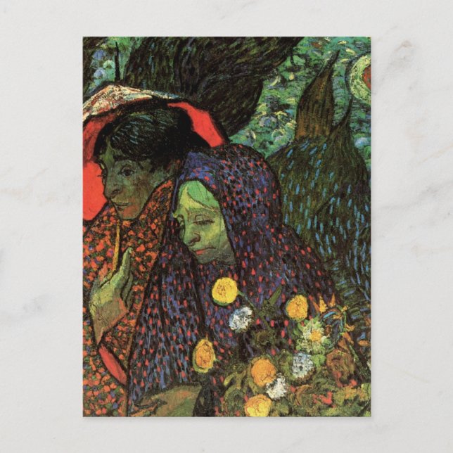 Memory of the Garden at Etten by Vincent van Gogh Postcard (Front)