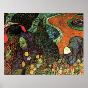 Memory of the Garden at Etten by Vincent van Gogh Poster